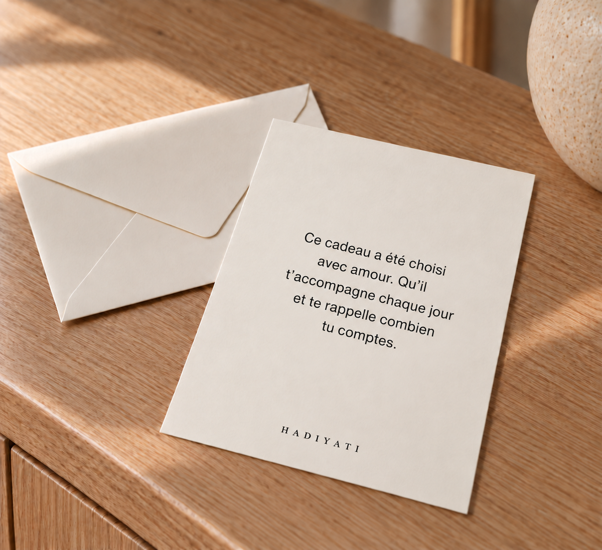 Aperçu de la carte personnalisée Hadiyati